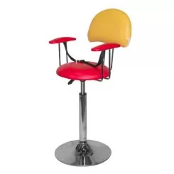 Фото MOLLY кресло детское красно - желтое на пневматике - 3