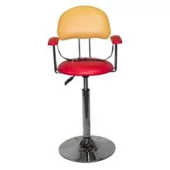 Фото MOLLY кресло дитяче красно - желтое на пневматиці - 4
