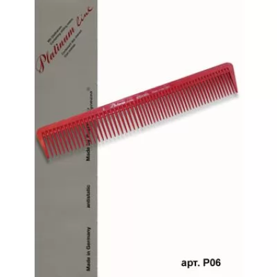 Гребінець PLATINUM-LINE модельний з рідкими зубчиками, P06 7,5